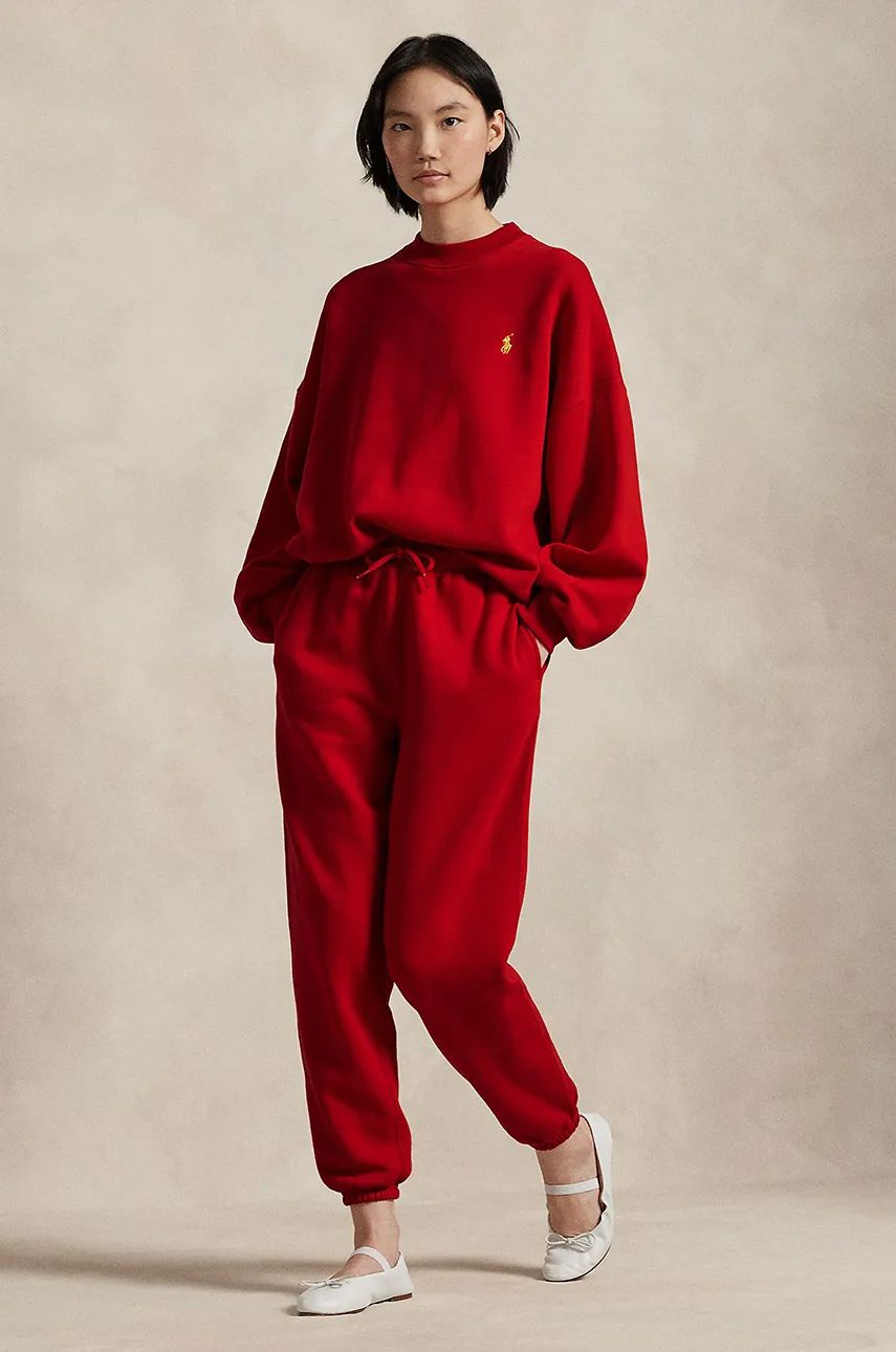 Суитчър Polo by Ralph Lauren Red Fleece Sweatpants Червено | 211961274, 0