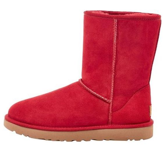 Кецове и обувки UGG Short Suede Boots Червено | 1016223-KSS