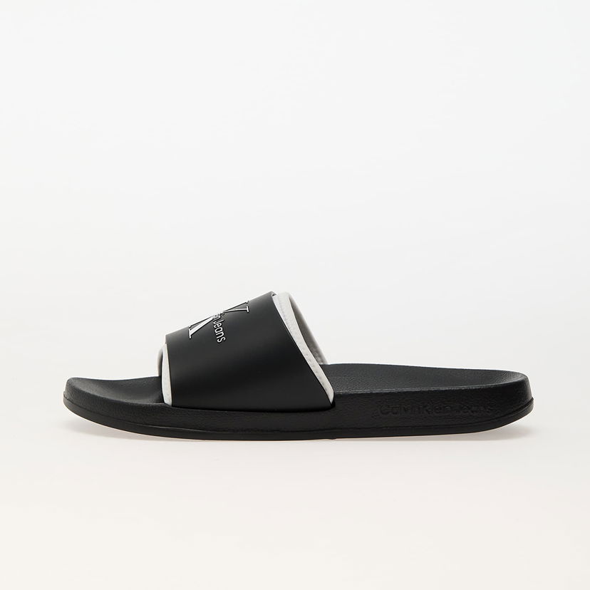 Кецове и обувки CALVIN KLEIN Jeans Slide Rubber Neopren Black Черно | YM0YM00361 0GM