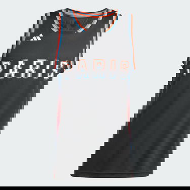 Фланелка adidas Originals Basketball AEROREADY Jersey Черно | IN9095, 3