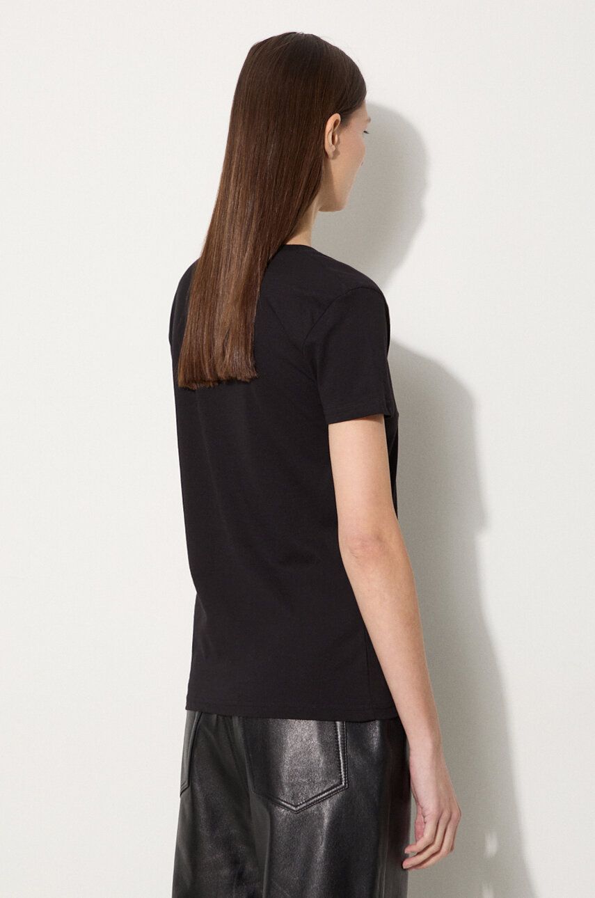 Тениска Alpha Industries New Basic T-shirt With Print Черно | 196051FP.365, 1