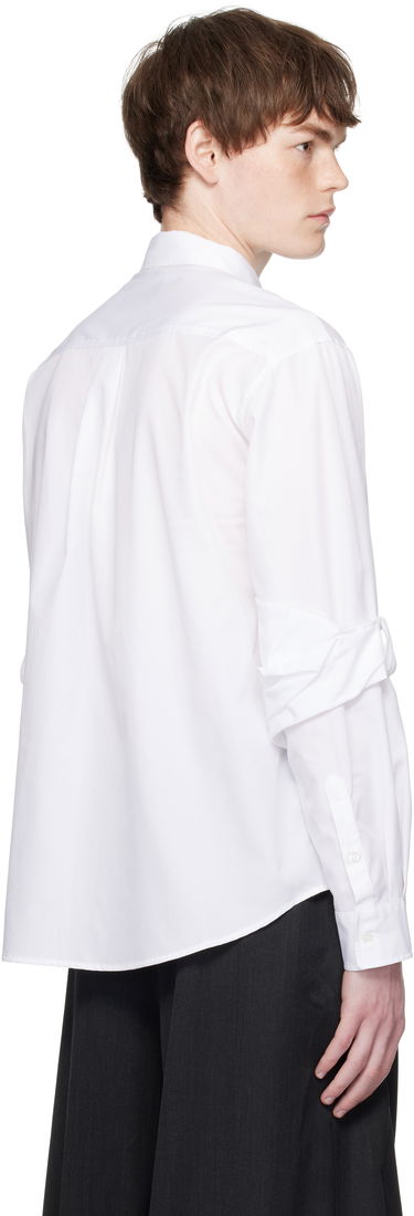 Риза Simone Rocha Simone Rocha Bow Sleeve Classic Shirt Бяло | 5382 1025, 2
