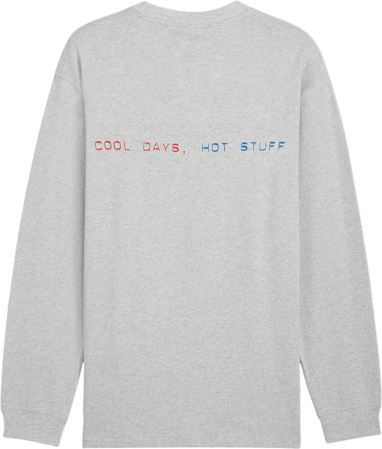 Тениска Puma Long-Sleeve T-Shirt Cool Days Hot Stuff Graphics Сиво | 628183-04, 1