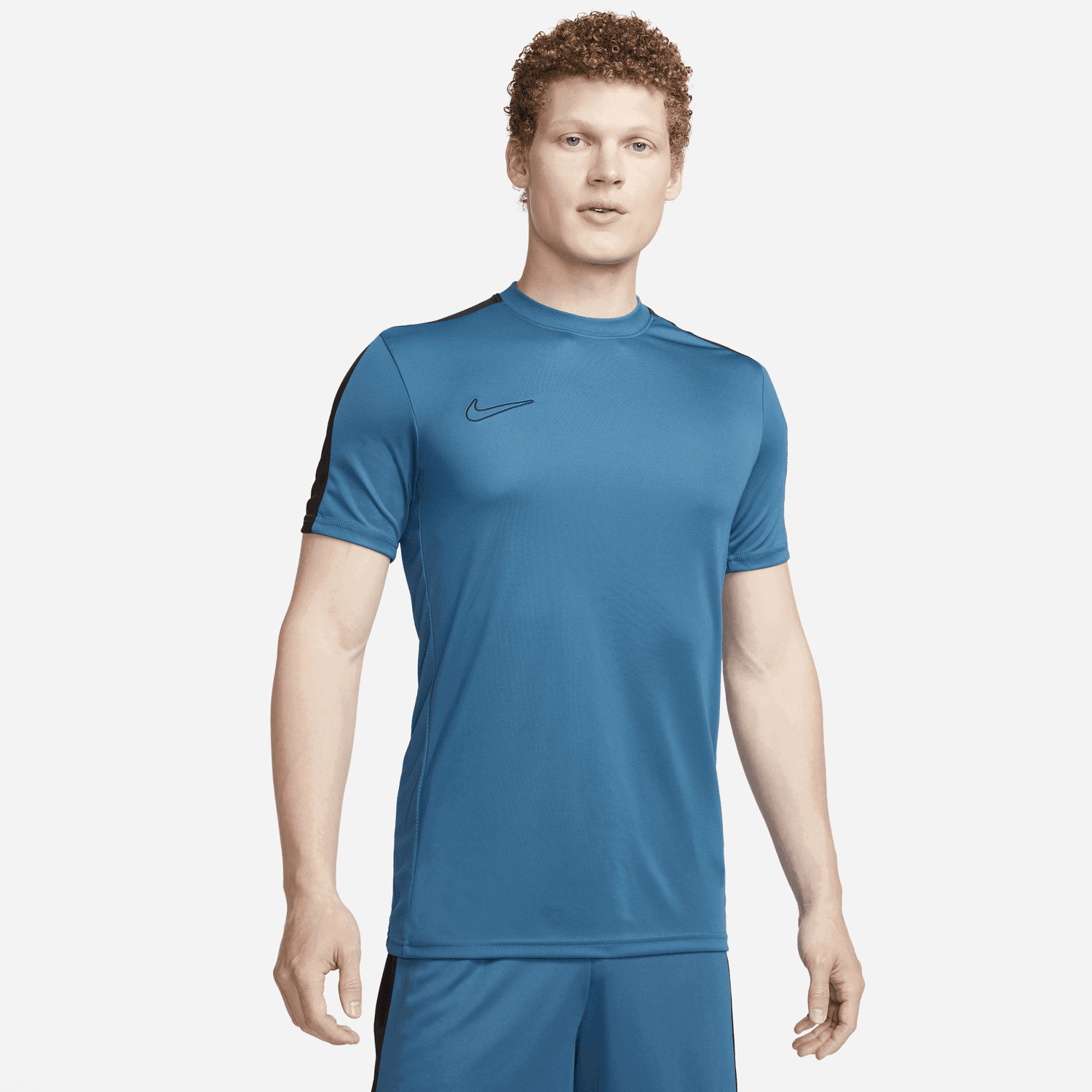 Тениска Nike globální fotbalové tričko Academy Dri-FIT Синьо | DV9750-457, 0