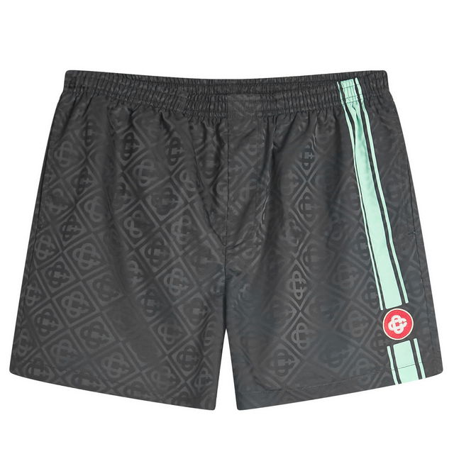 Casablanca Jacquard Swim Shorts, Size Small