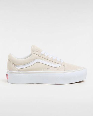 Кецове и обувки Vans Old Skool Platform Shoes (rainy Day) Women Beige, Size 2.5 Бежово | VN0A5KRGJ92, 0