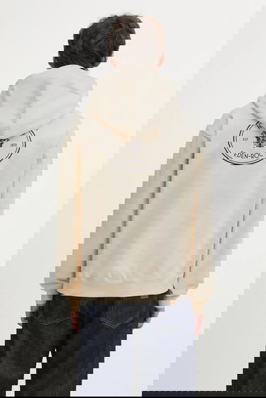 Суитчър Sporty & Rich Sporty & Rich Eden Crest Embroidered Hoodie Бежово | ST07060666CR01, 4