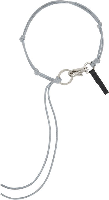 Ключодържатели OUR LEGACY Our Legacy Ladon Suede Necklace Сиво | A2238LBE, 0
