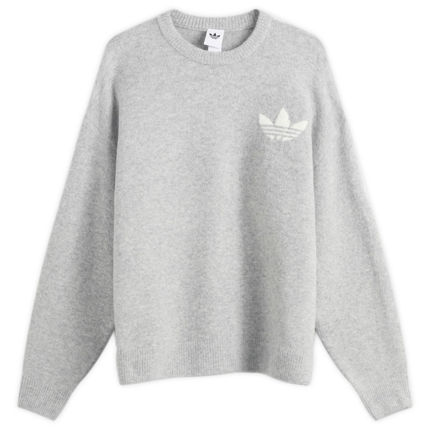 Пуловер adidas Originals Knitted Sweatshirt, Size X-Small Сиво | KF2341, 1