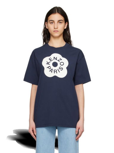 Тениска KENZO Paris Boke Flower 2.0 T-Shirt Тъмно синьо | FD52TS0464SC