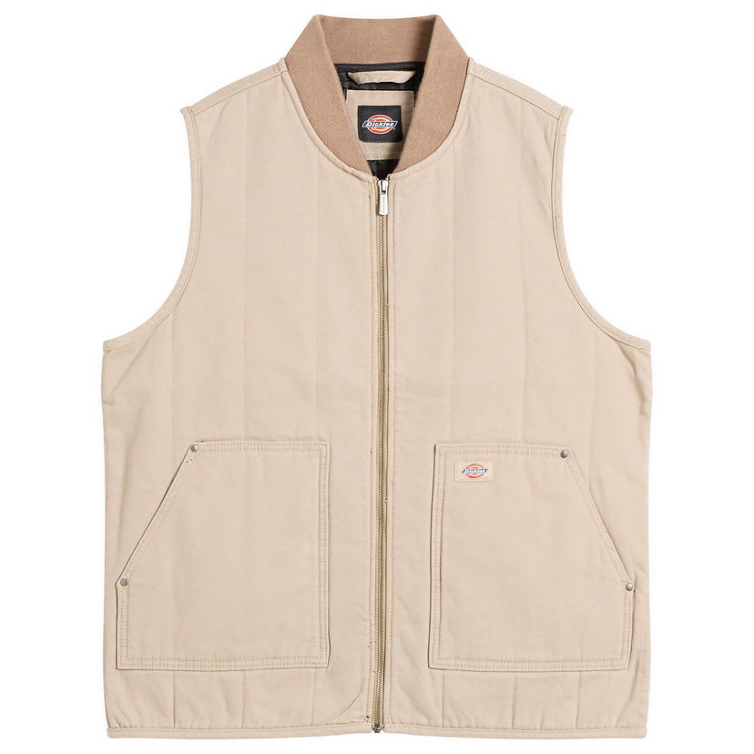 Жилетка Dickies Quilted Canvas Vest Бежово | DK0A87O40DS1