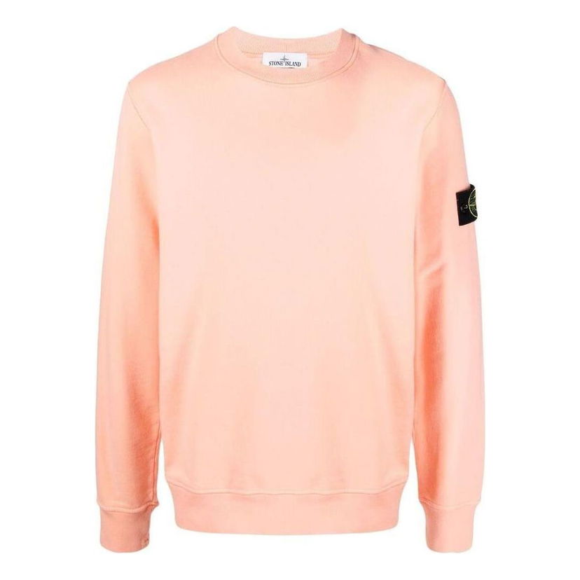 Пуловер Stone Island Stone Island Brushed Fleece Sweatshirt Оранжево
 | 771563020-V0083