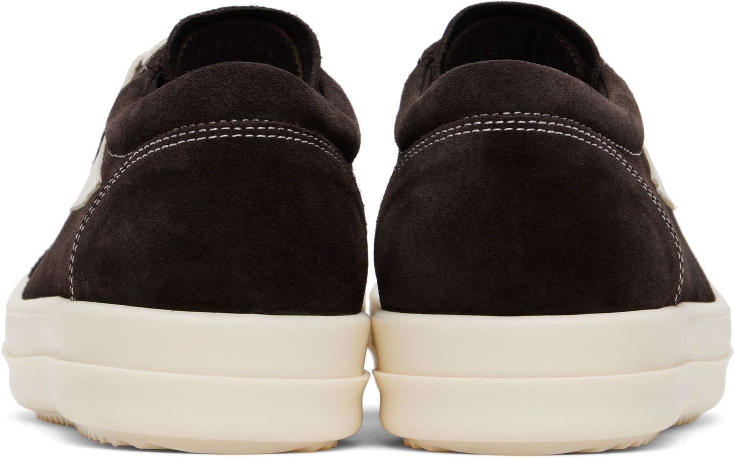 Кецове и обувки Rick Owens Rick Owens Hollywood Vintage Sneaks Кафяво | RP01E7888 LVSLCO, 1