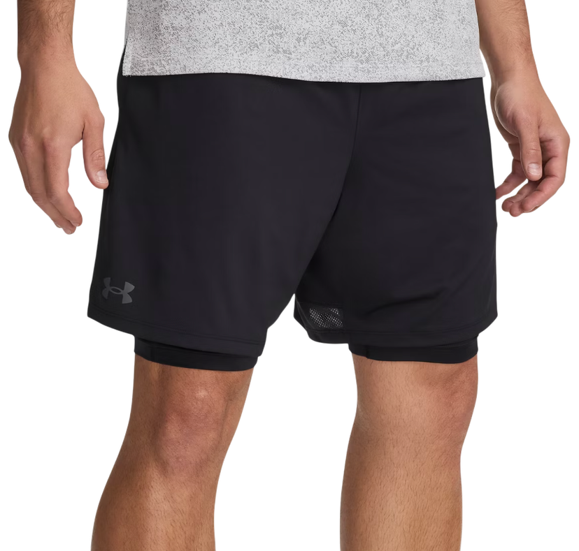 Къси панталони Under Armour Under Armour UA Tech Vent 2-in-1 Shorts Черно | 6005917-001