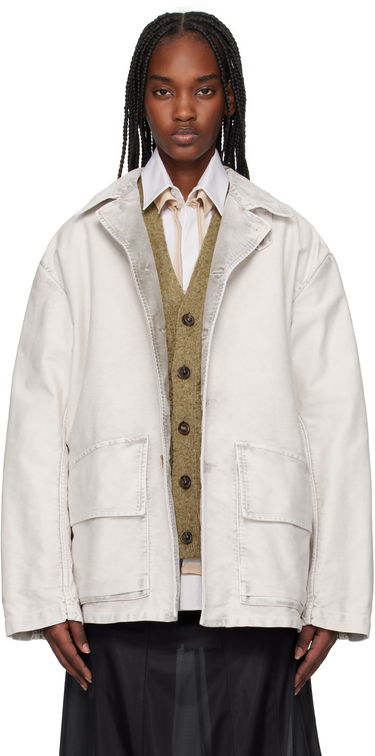 Яке Maison Margiela Maison Margiela Sports Jacket Бяло | S50AM0638 S76543, 0