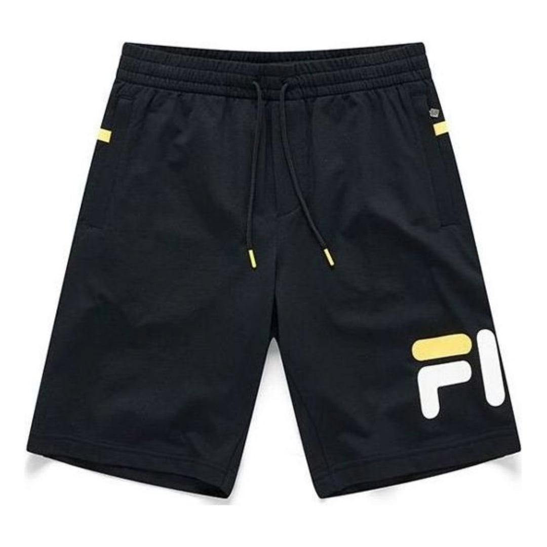 Къси панталони FILA Fusion Logo Printed Loose Fit Shorts Черно | T51M022604B-BK, 0