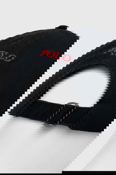 Шапка с козирка Polo by Ralph Lauren Polo Ralph Lauren Cotton Baseball Cap with Embroidered Logo Черно | 710548524, 1