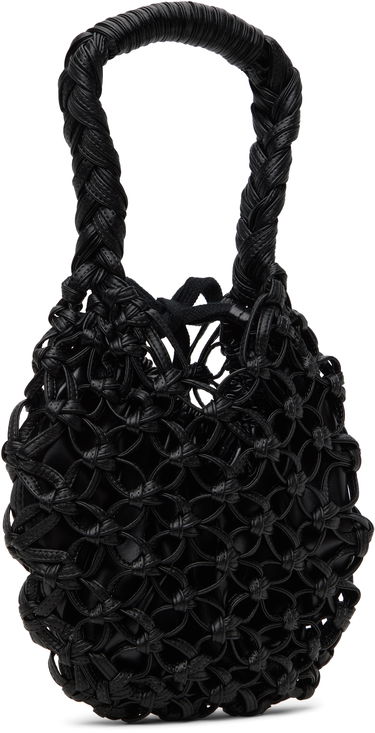 Дамска чанта Junya Watanabe Junya Watanabe Knotted Handbag Черно | JO-K203-051-1, 2