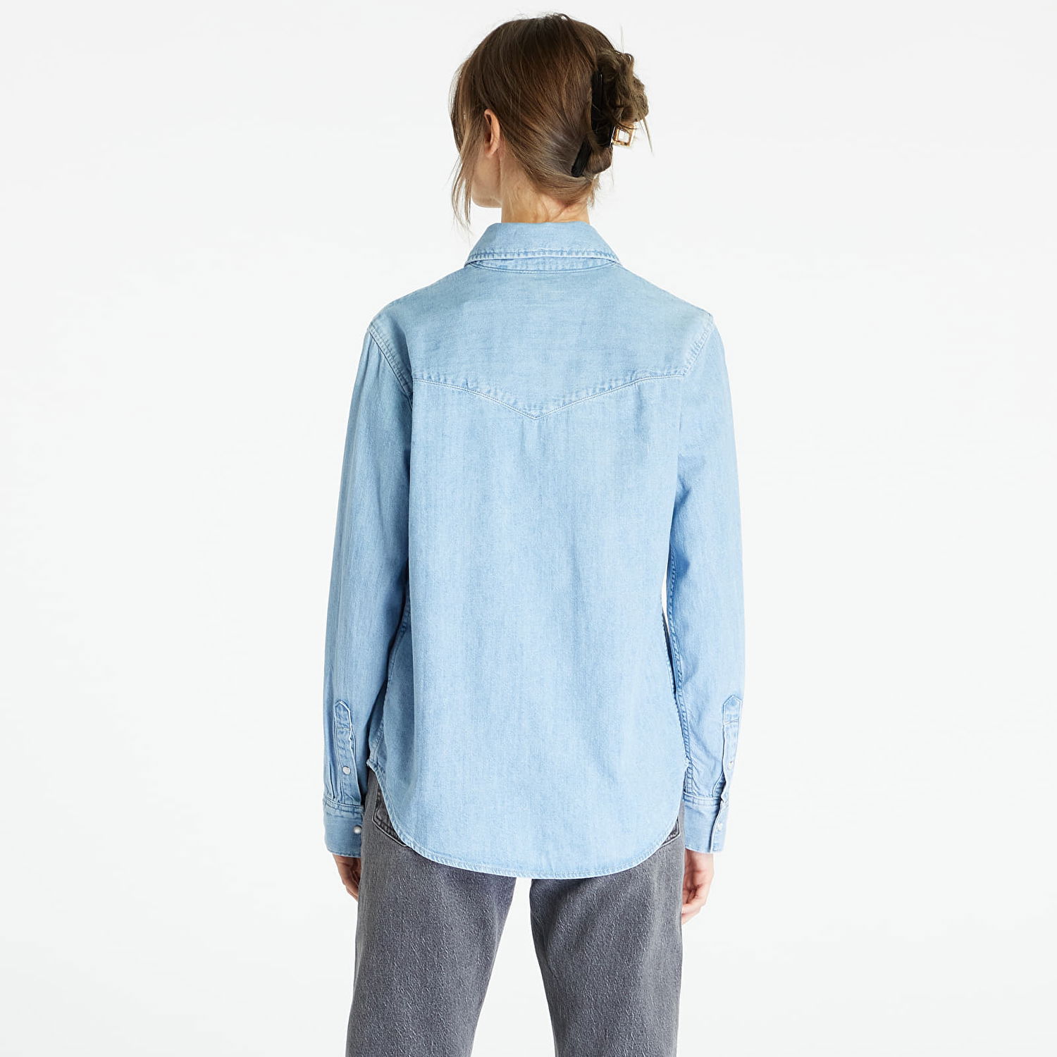 Риза Levi's ® Denim Shirt Синьо | 16786.0018, 1