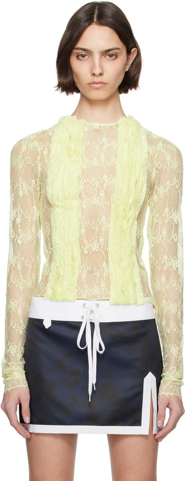 Потник Collina Strada Collina Strada Dandelion Lace Top Жълто | XX3074, 0