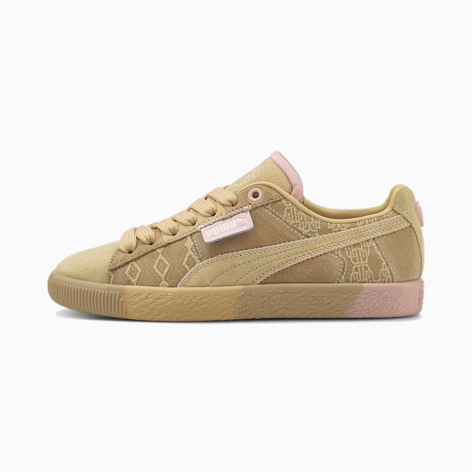 Кецове и обувки Puma Dapper Dan x Clyde Pre-Game Runway "Croissant Rose Dust" Бежово | 392083_01, 1