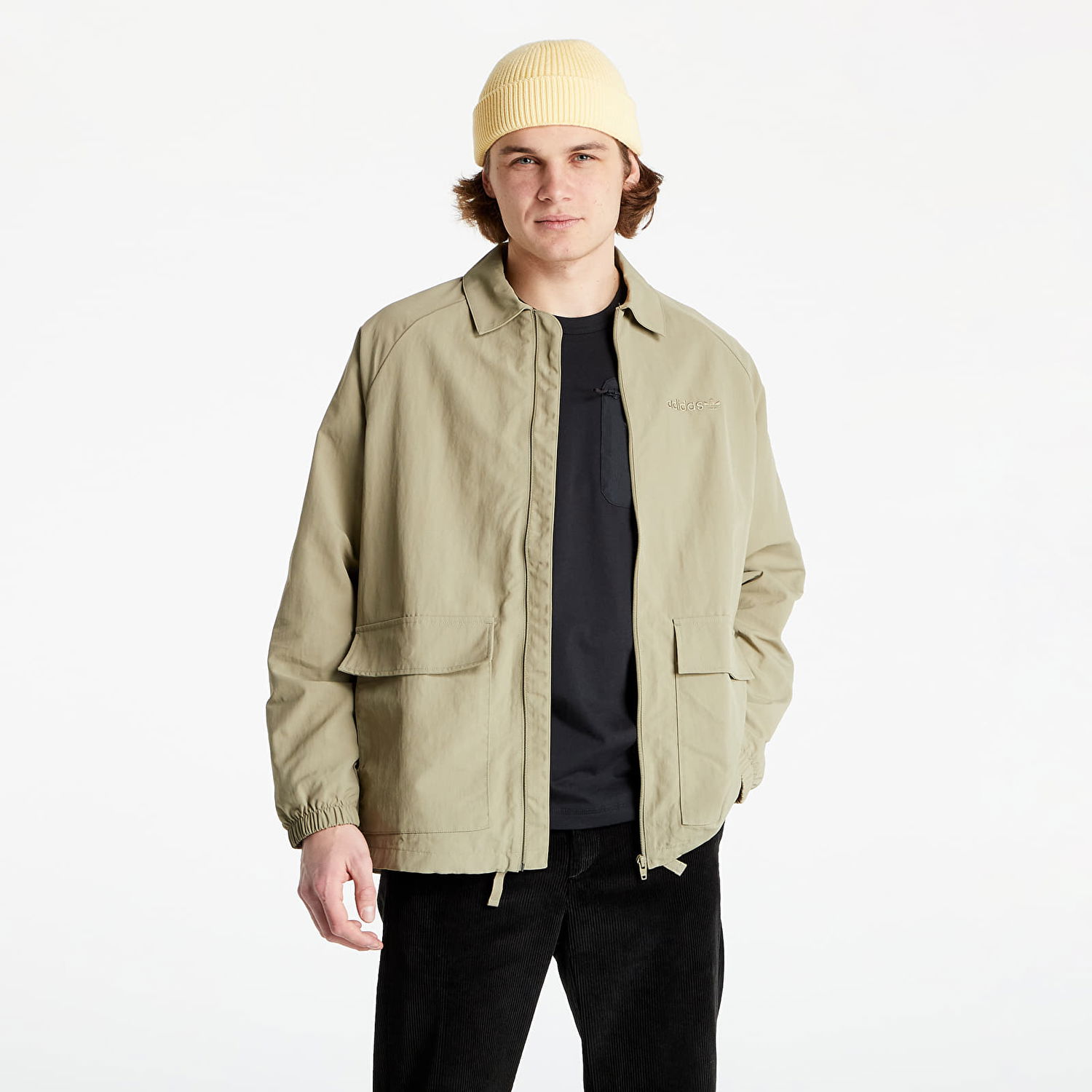 Яке adidas Originals Trefoil A33 C Jacket Зелено | HI5263, 0