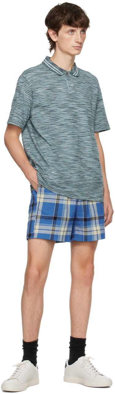 Поло тениска Paul Smith PS Paul Smith Striped Polo Зелено | M2R-348Y-L21843-77, 3