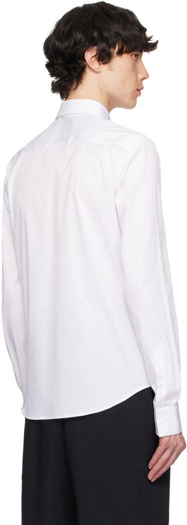 Риза WOOYOUNGMI WOOYOUNGMI Concealed Button Shirt Бяло | W251DS01, 2