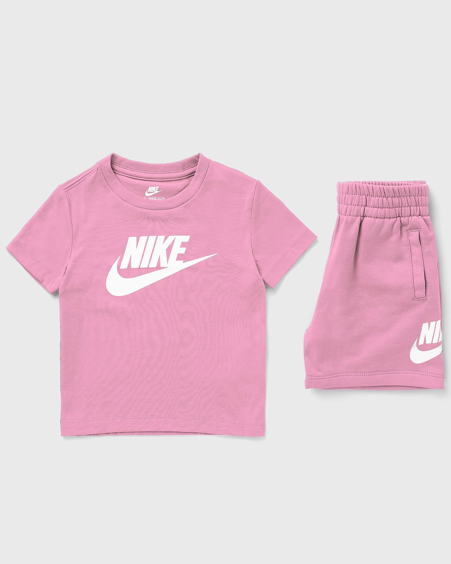 Комплект Nike Toddler Girls' T-Shirt and Shorts Set Розово | 36L596-ACG, 1