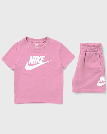 Комплект Nike Toddler Girls' T-Shirt and Shorts Set Розово | 36L596-ACG, 1