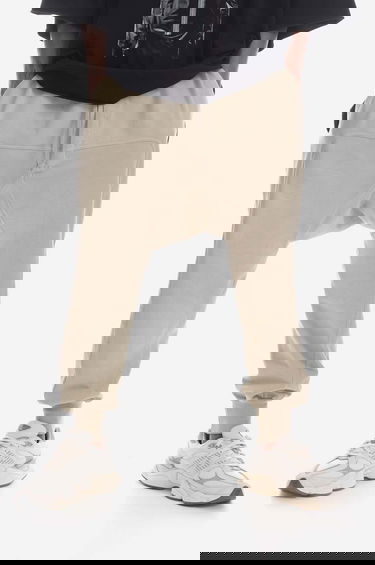 Спортни панталони Rick Owens Rick Owens DRKSHDW Drop-Crotch Sweatpants Бежово | DU01C6395.RIG.PEARL, 1