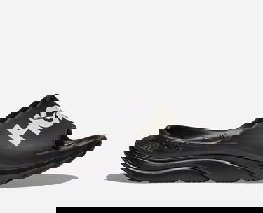 Кецове и обувки Hoka One One Ora Slide Черно | 1155154-BWHT, 0