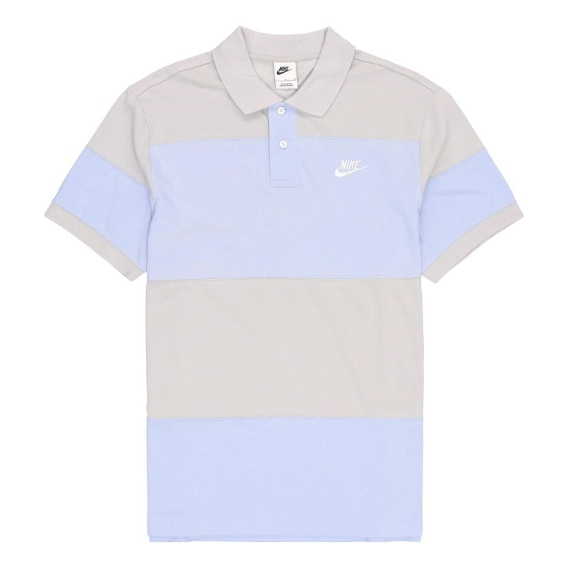 Поло тениска Nike Sportswear Sport Essential Colorblock Polo Shirt Синьо | DM6951-097
