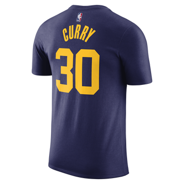 Тениска Jordan Stephen Curry State Warriors 2022/23 Statement Edition Name & Number T-Shirt Тъмно синьо | DV5772-422, 3
