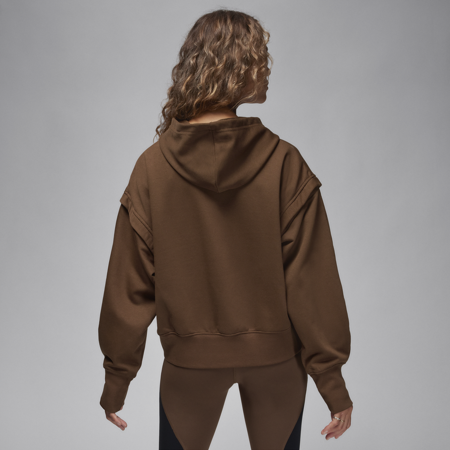 Суитчър Jordan Sport Fleece Hoodie Кафяво | FB4609-259, 1