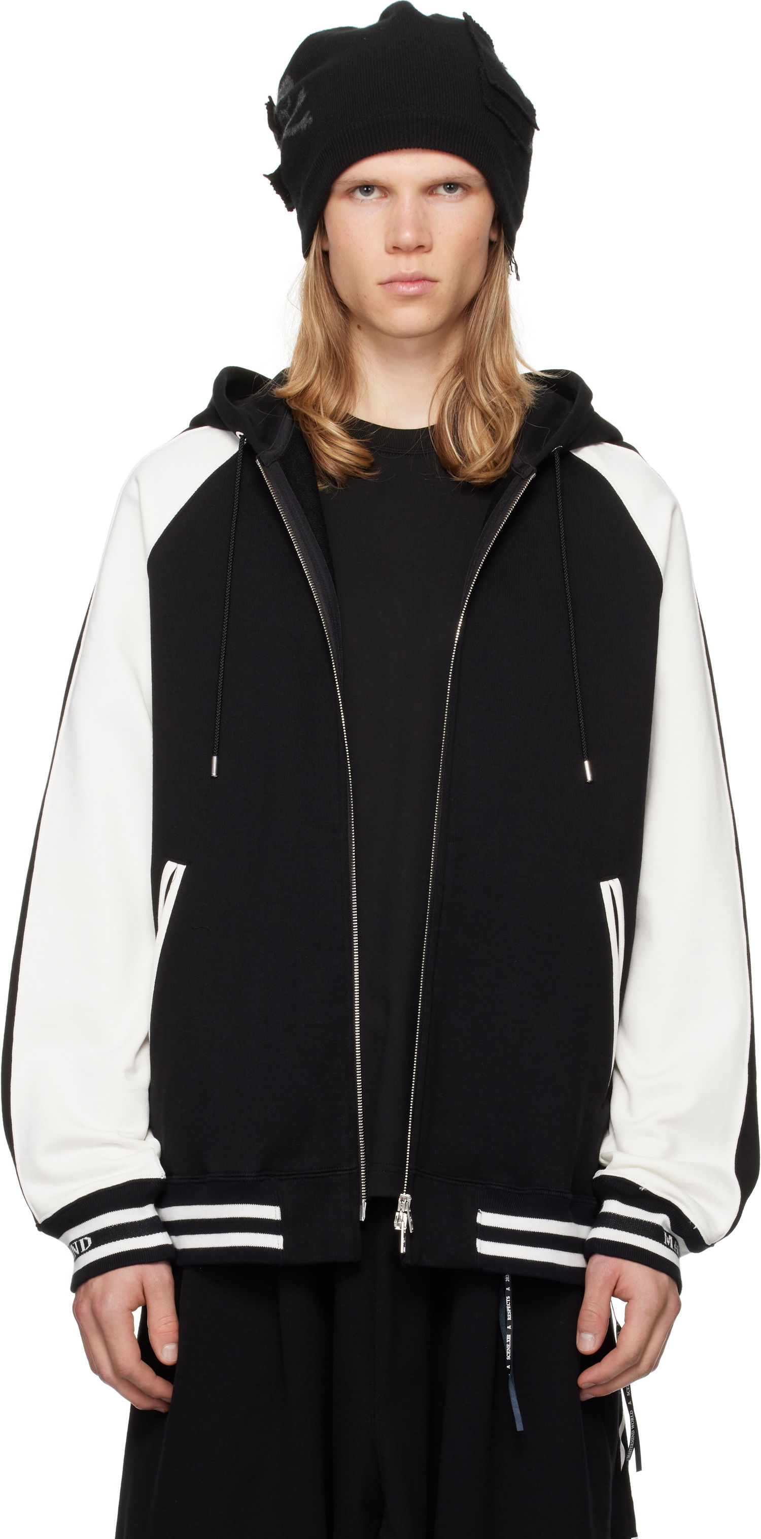 Суитчър Mastermind WORLD Full-Zip Hoodie Черно | MW24S13-SW003-001, 0