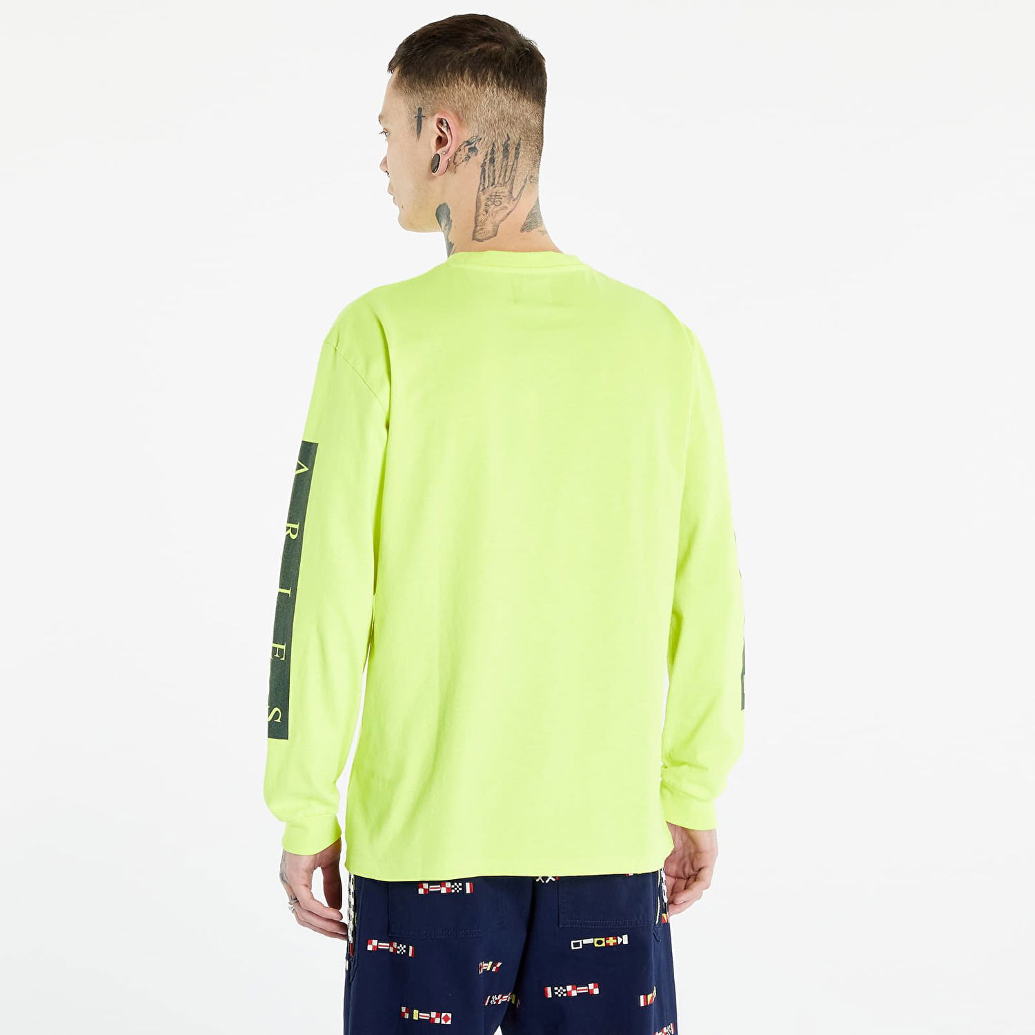 Тениска Tommy Hilfiger x Aries Long Sleeve Tee Жълто | DM0DM16549 ZAA, 1