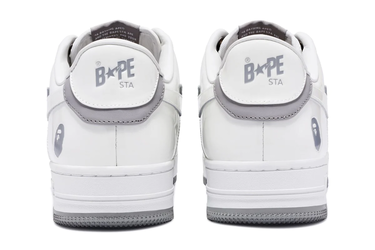 Кецове и обувки BAPE Bape Sta #6 M2 Grey/White Бяло | 0ZXSHM191328M-GRY, 4