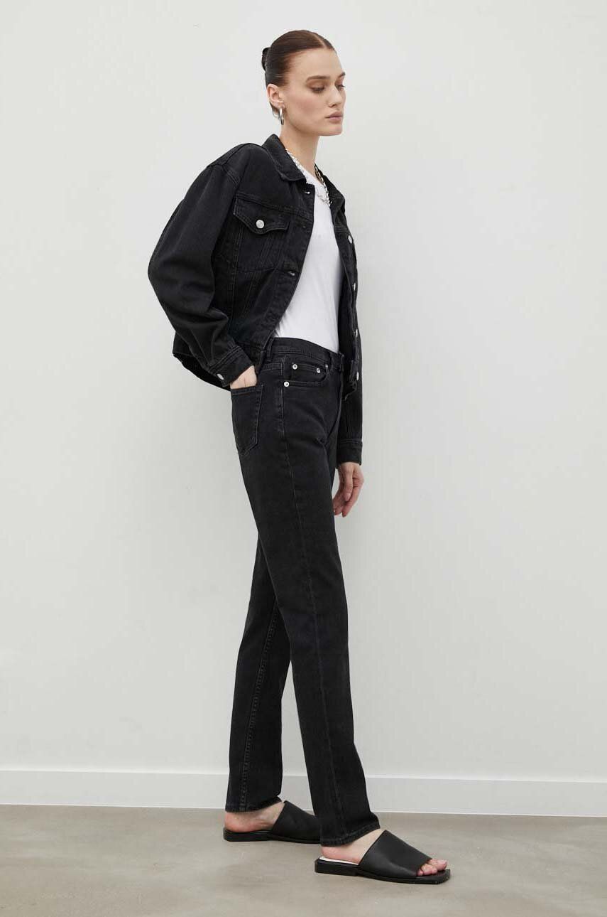 Дънки Samsoe Samsoe Jeans Medium Waist Черно | F22400165, 0