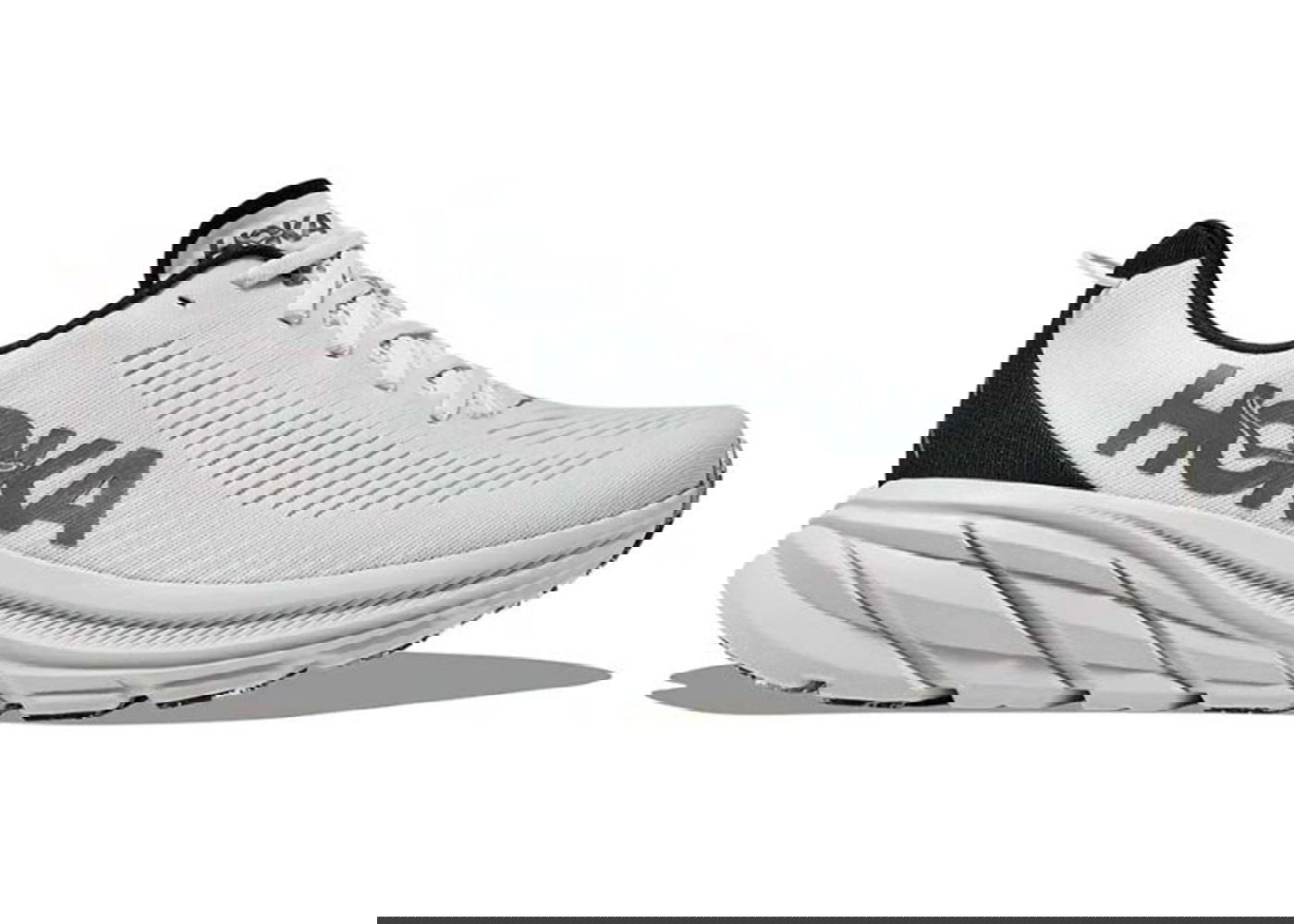 Кецове и обувки Hoka One One Rincon 3 Nimbus Cloud Steel Wool Бяло | 1119395-NCSW, 0