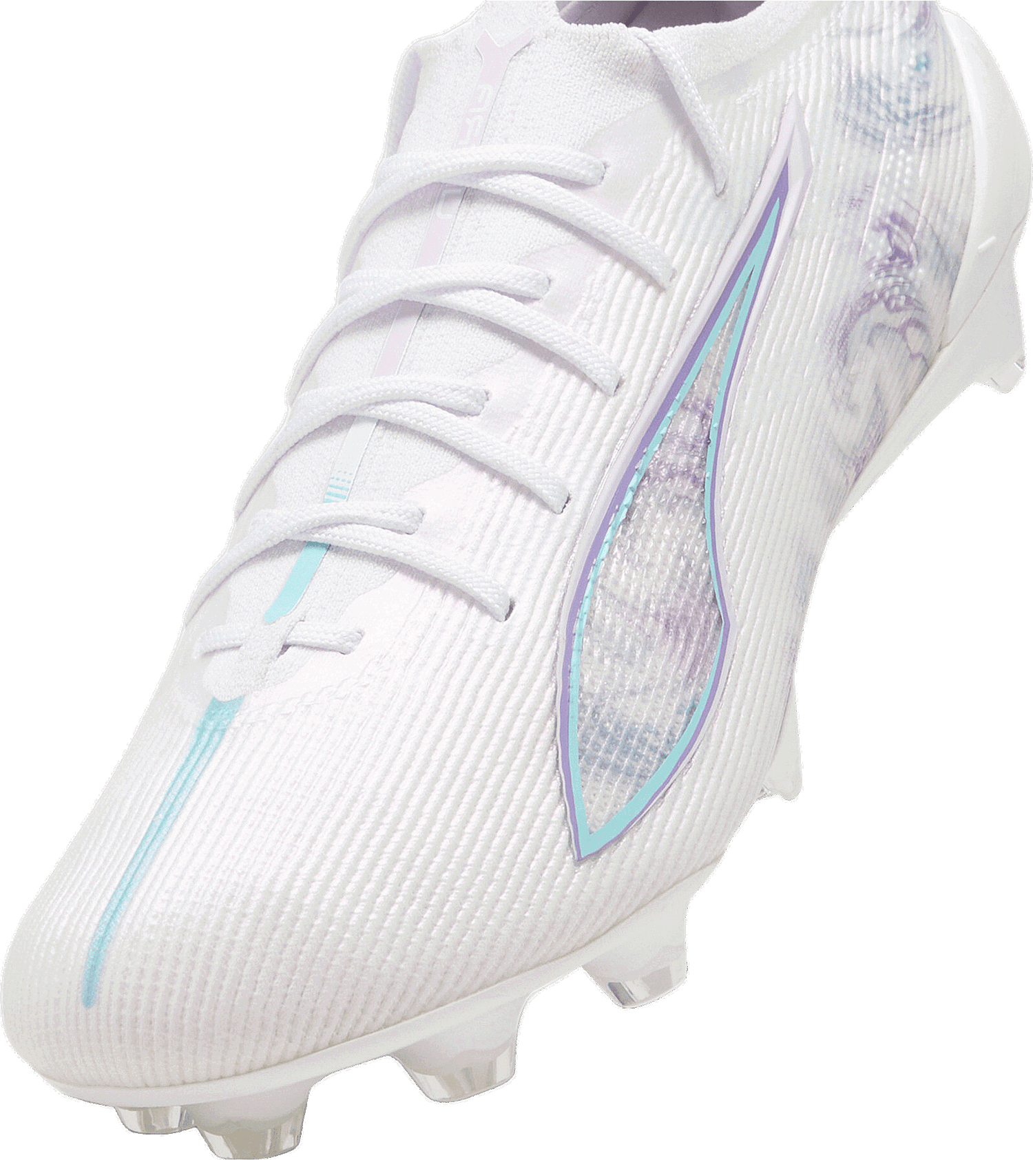 Кецове и обувки Puma ULTRA 5 ULTIMATE BRILLIANCE FG Бяло | 108178-01, 1