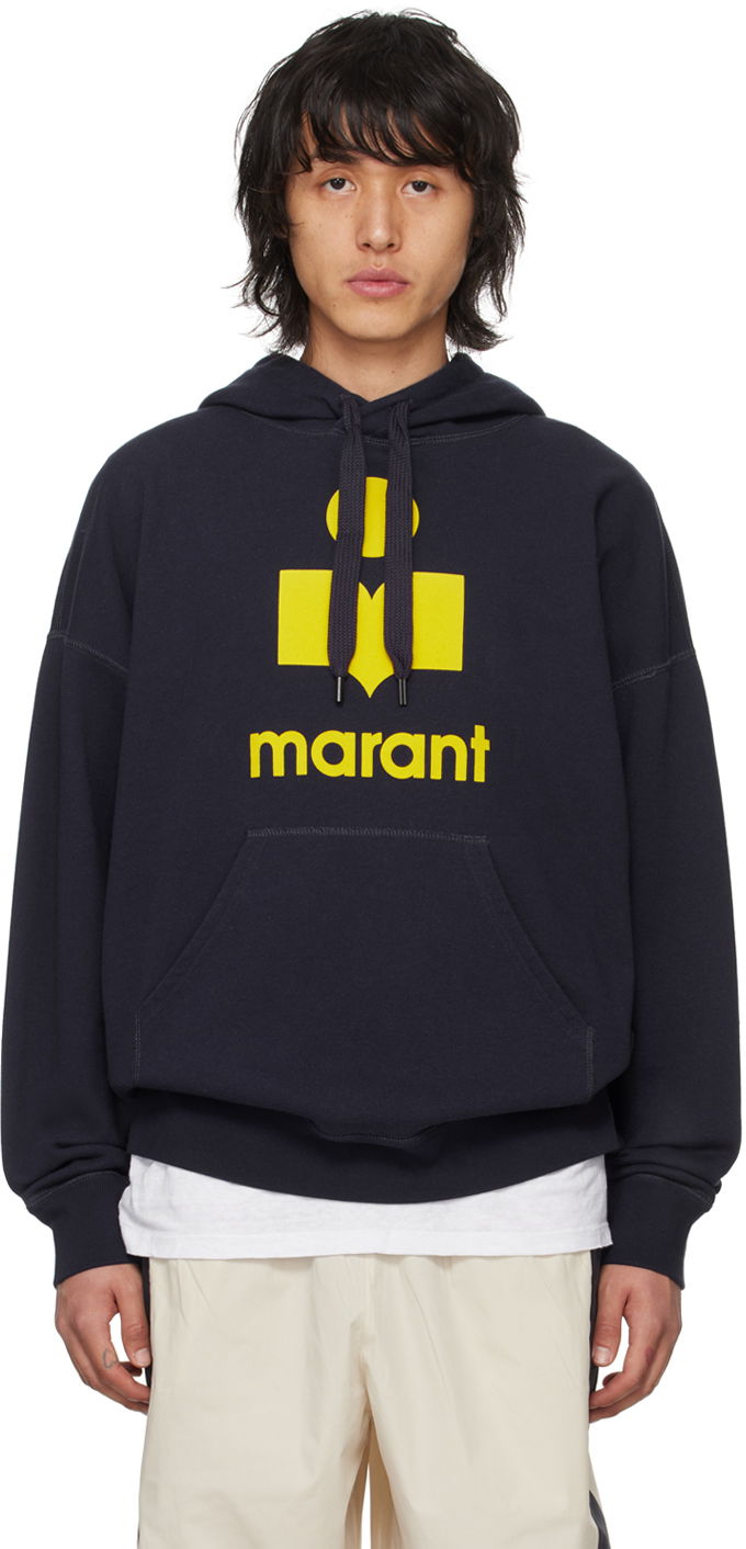 Суитчър ISABEL MARANT Miley Hoodie Тъмно синьо | 24PSW0027HA-B1M18H, 0