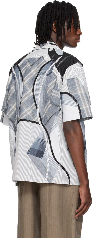 Риза Craig Green Craig Green Patchwork Short Sleeve Shirt Многоцветен | CGSS25CWOSHI57, 2