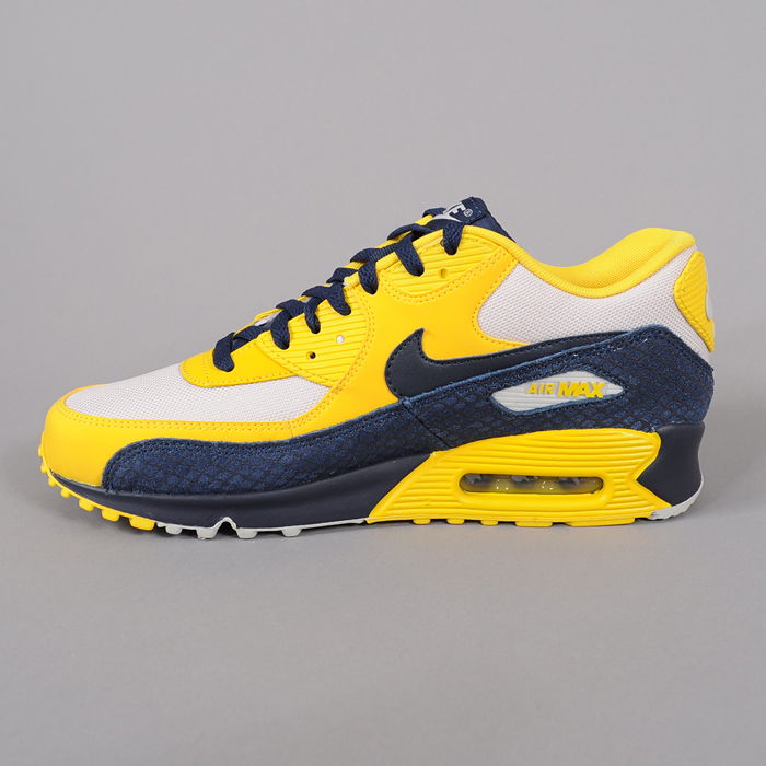 Кецове и обувки Nike Air Max 90 Premium "Snakeskin - Vivid Sulfur" Жълто | 333888 740, 0