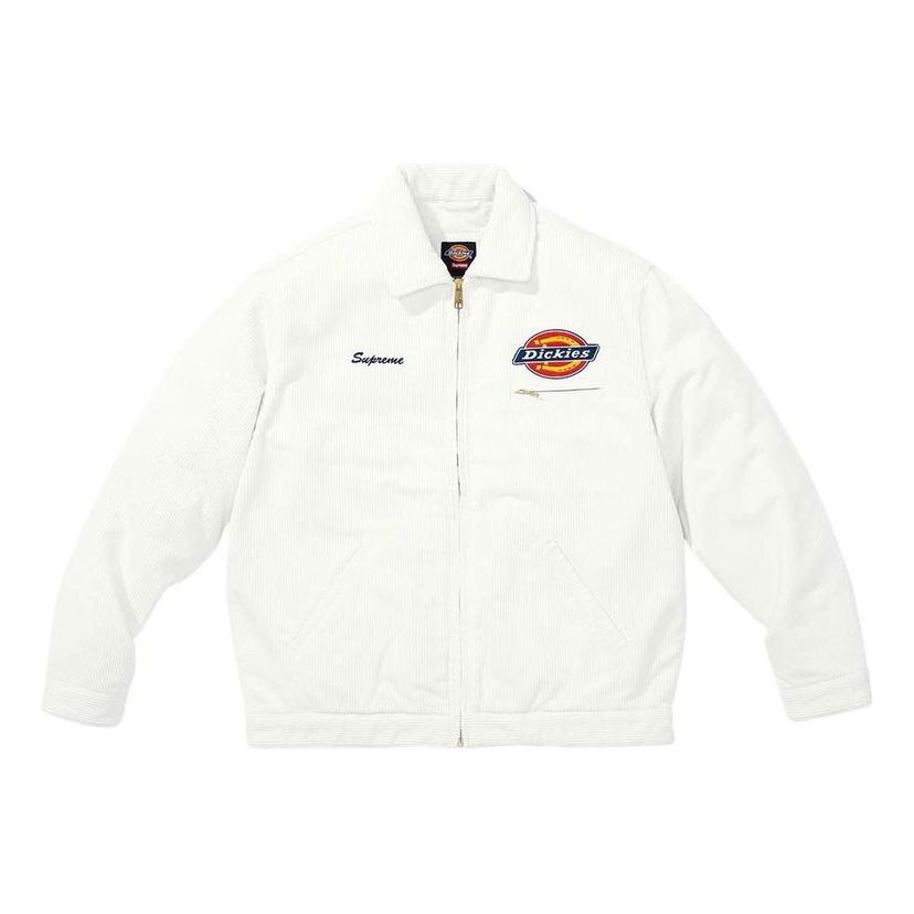 Яке Supreme Corduroy Work Jacket Бяло | SUP-FW22-712