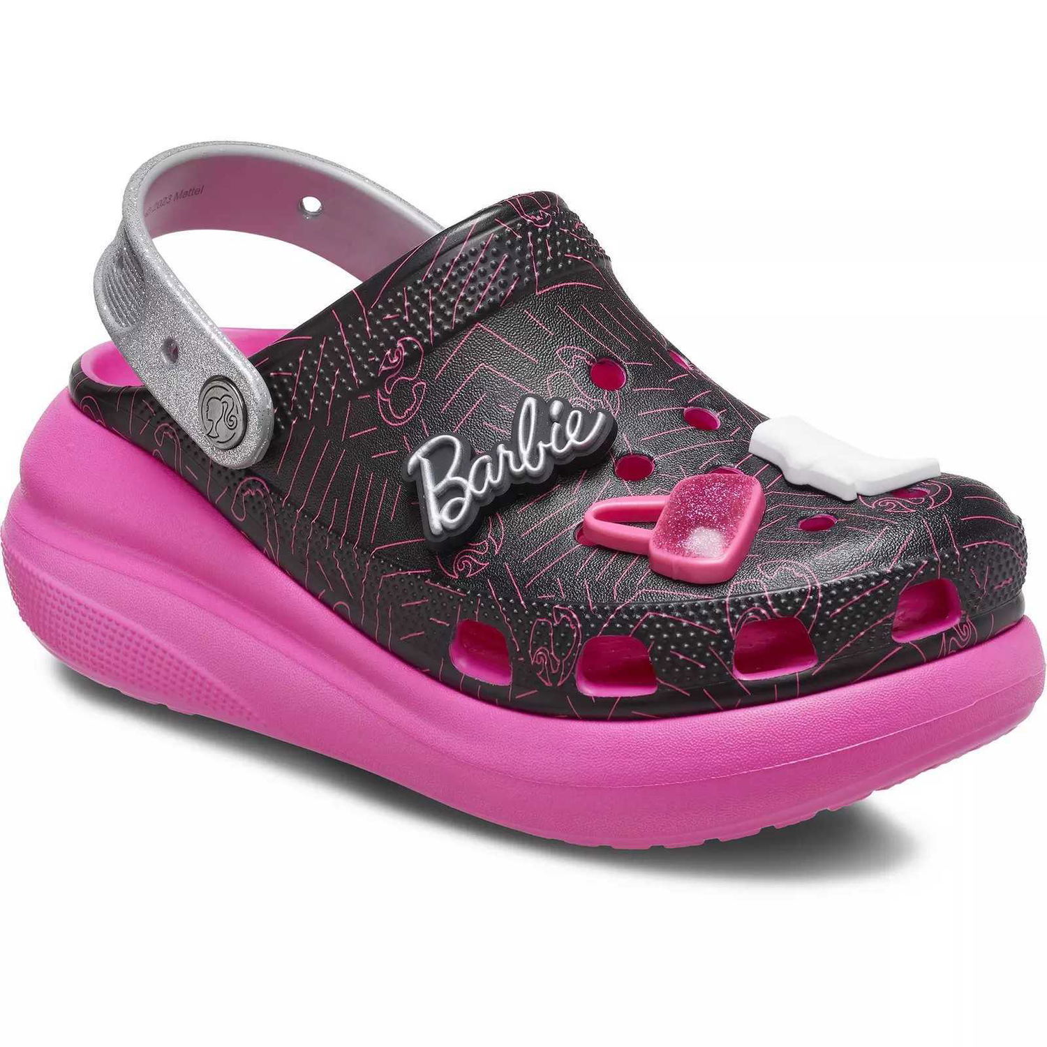 Кецове и обувки Crocs Crush Clog "Barbie" Розово | 208819-001, 0