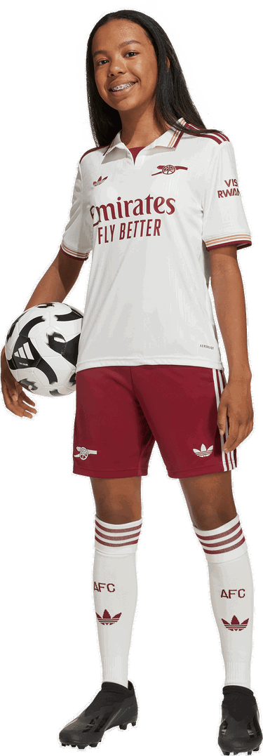 Къси панталони adidas Originals Arsenal 3rd Shorts 2025/26 Kids Червено | ji9540, 5