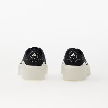 Кецове и обувки adidas Performance Stella McCartney x Court Cotton Core Black/ Core Black/ Off White Черно | HP5702, 3
