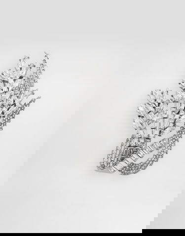 Значка Dolce & Gabbana Dolce & Gabbana Rhinestone Wheat Brooch Металик | WPR5X2W111187655, 3