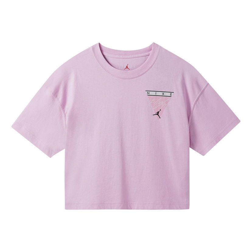 Съкратен топ Jordan Air Jordan Essential Crop Top Лилаво | DC2154-676